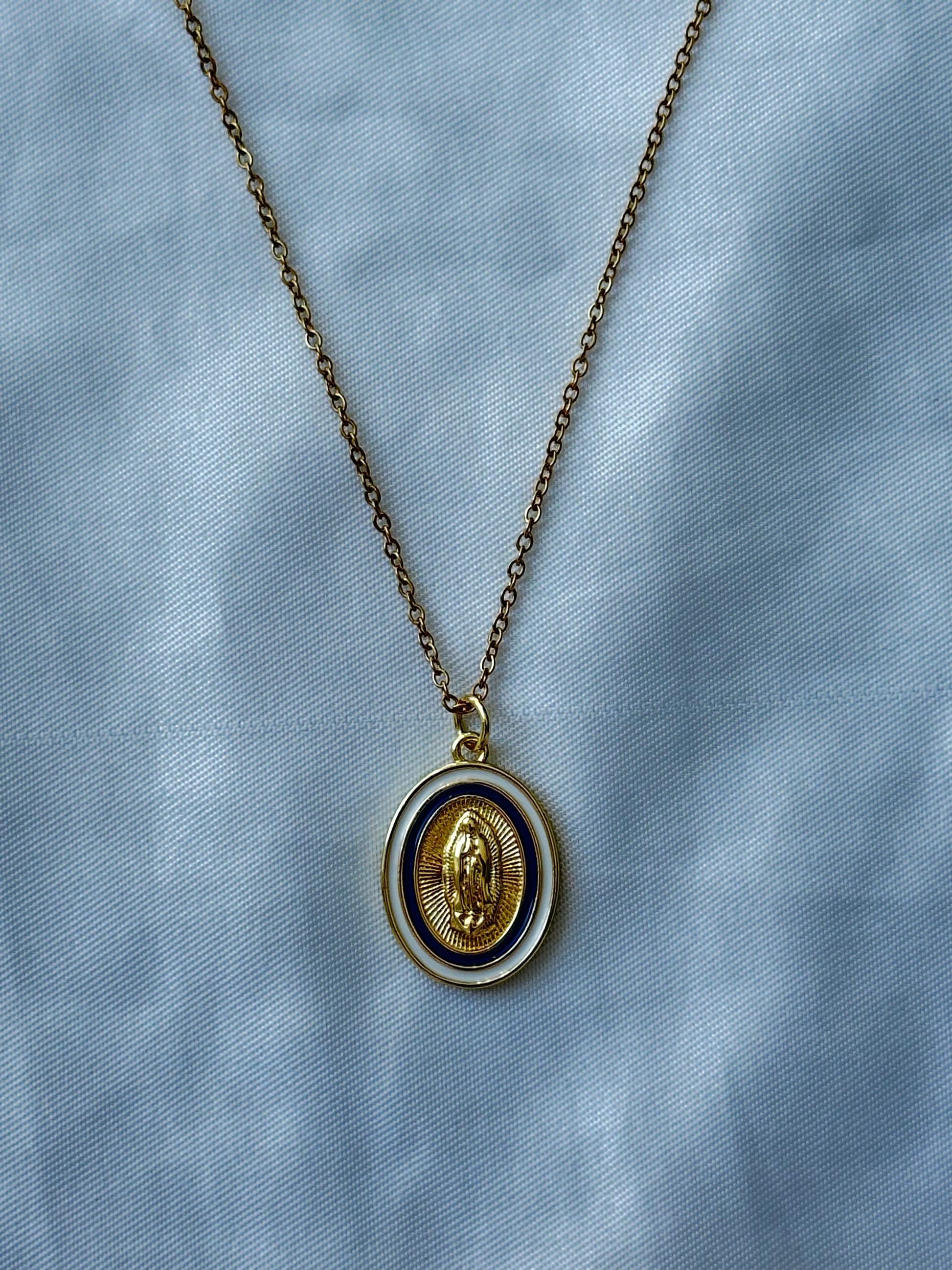 Navy Necklace