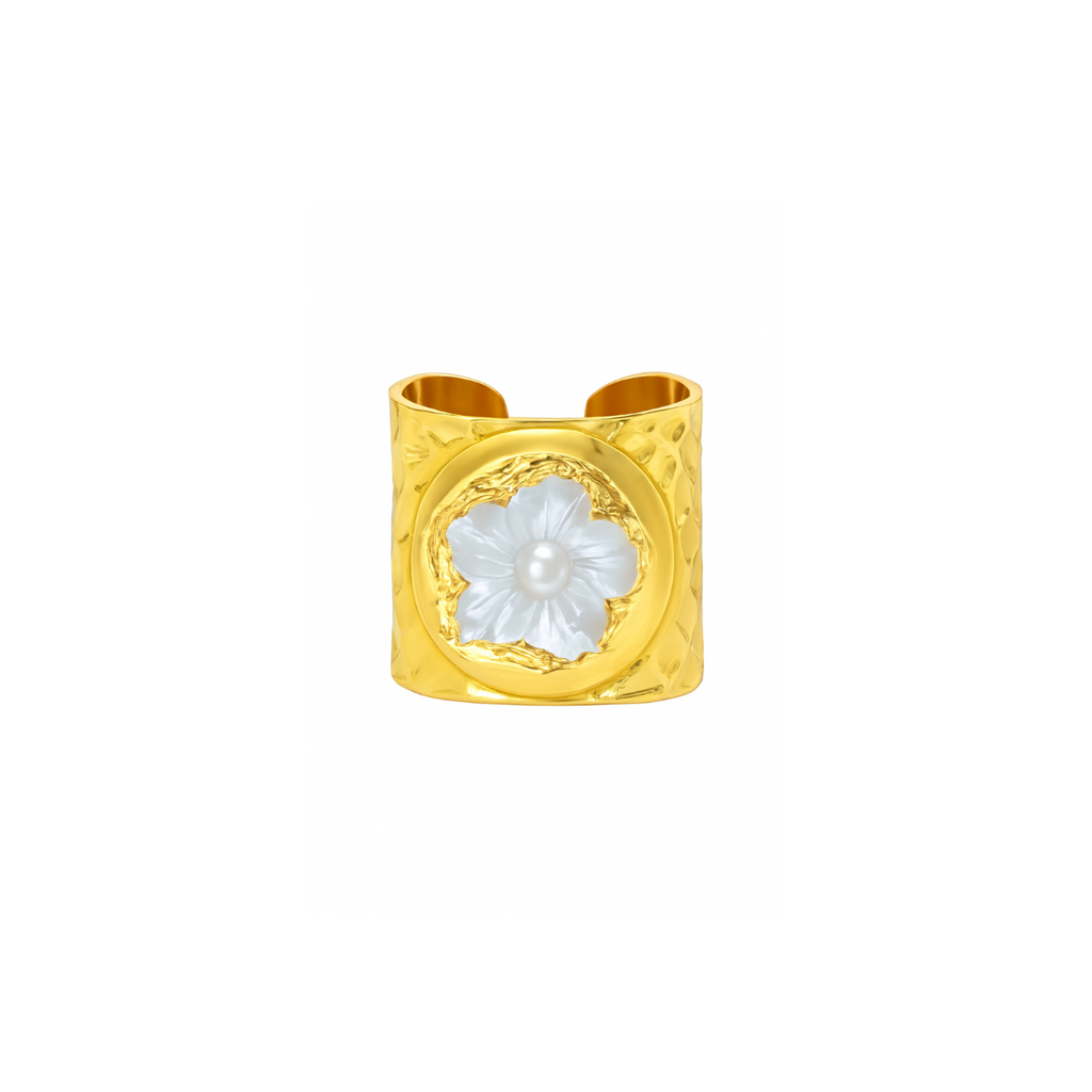 Petal Pearl Ring