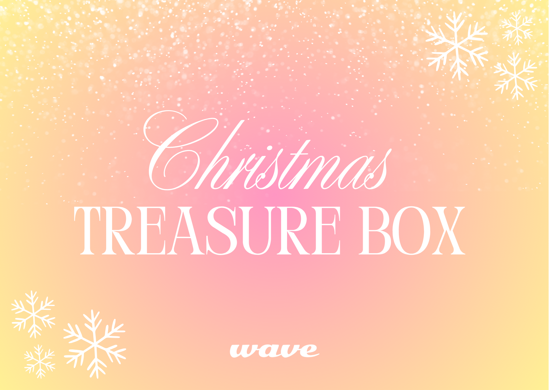 Wave Christmas Treasure Box – 13 Piece Jewellery Set (Worth £200)