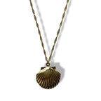 Sea Shell Locket Necklace
