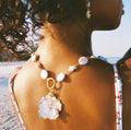 Petal Pearl Necklace