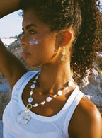 Petal Pearl Necklace