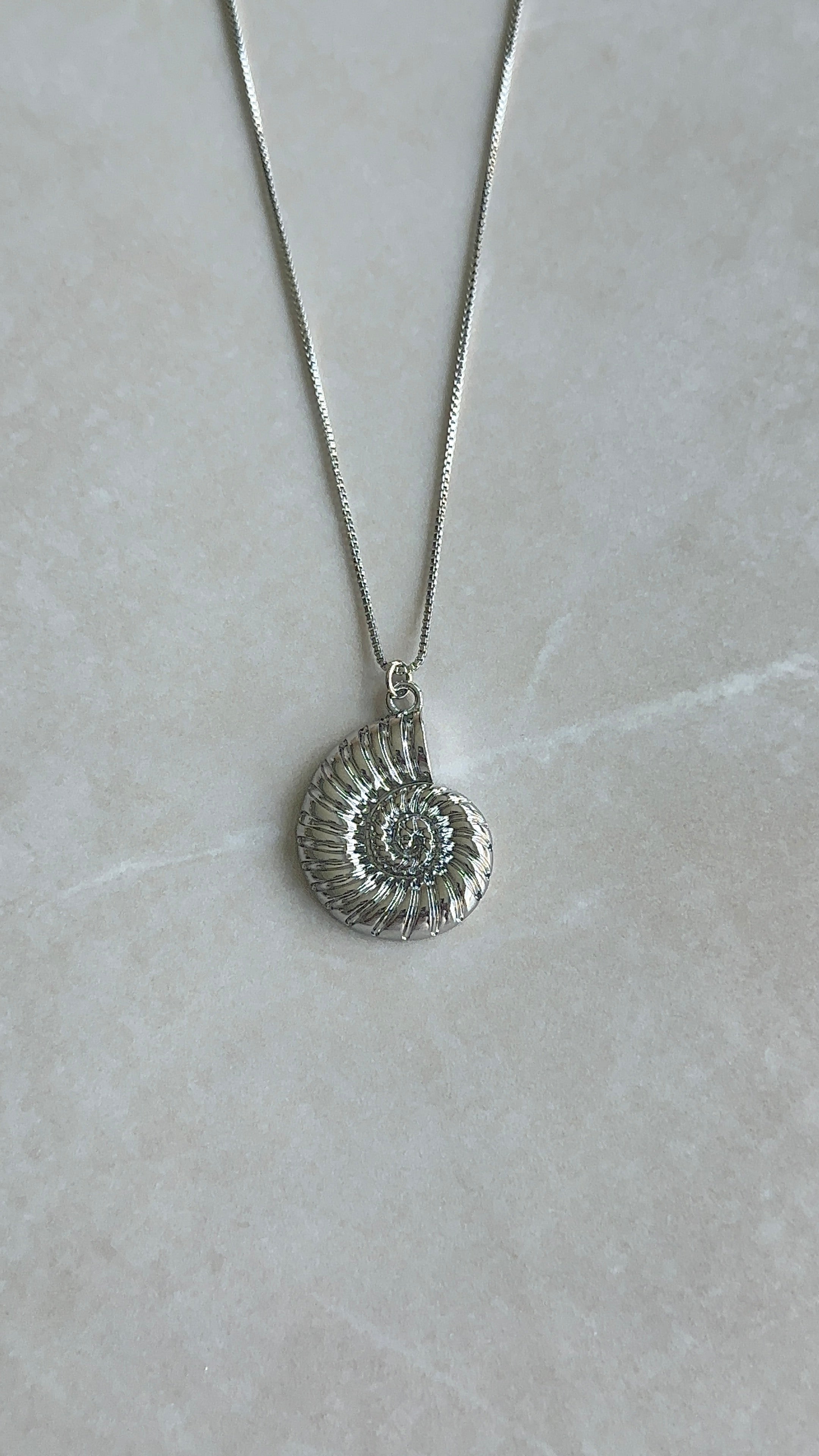 Cleo Necklace Silver