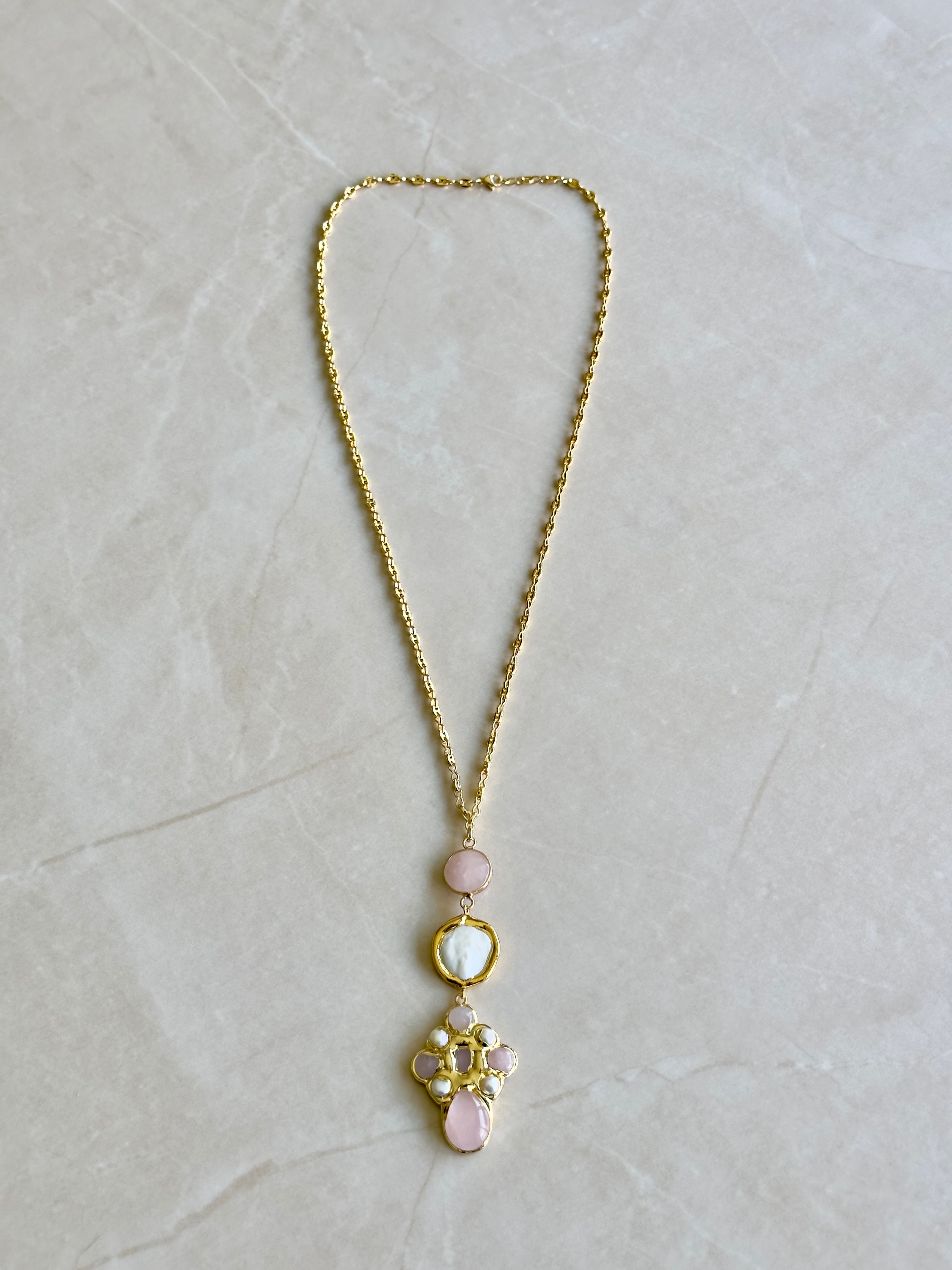 Rosa Long Necklace