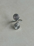Swirl Ring Silver