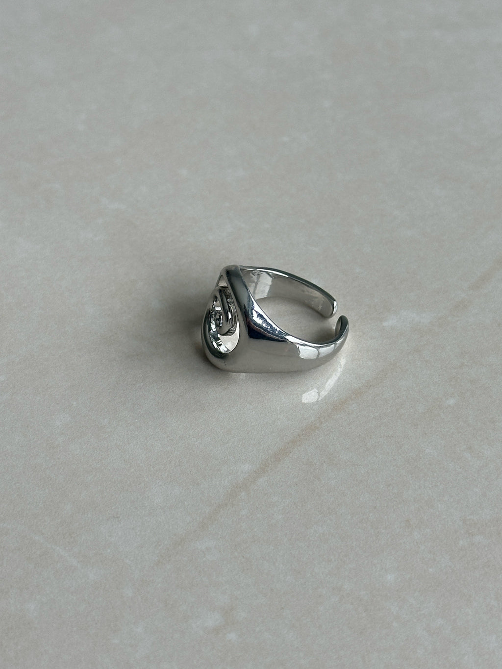 Swirl Ring Silver