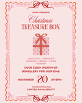 Wave Christmas Treasure Box – 13 Piece Jewellery Set (Worth £200)