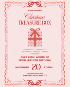 Wave Christmas Treasure Box – 13 Piece Jewellery Set (Worth £200)