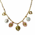 Rosa Charm Necklace