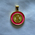 Gold Pink Charm