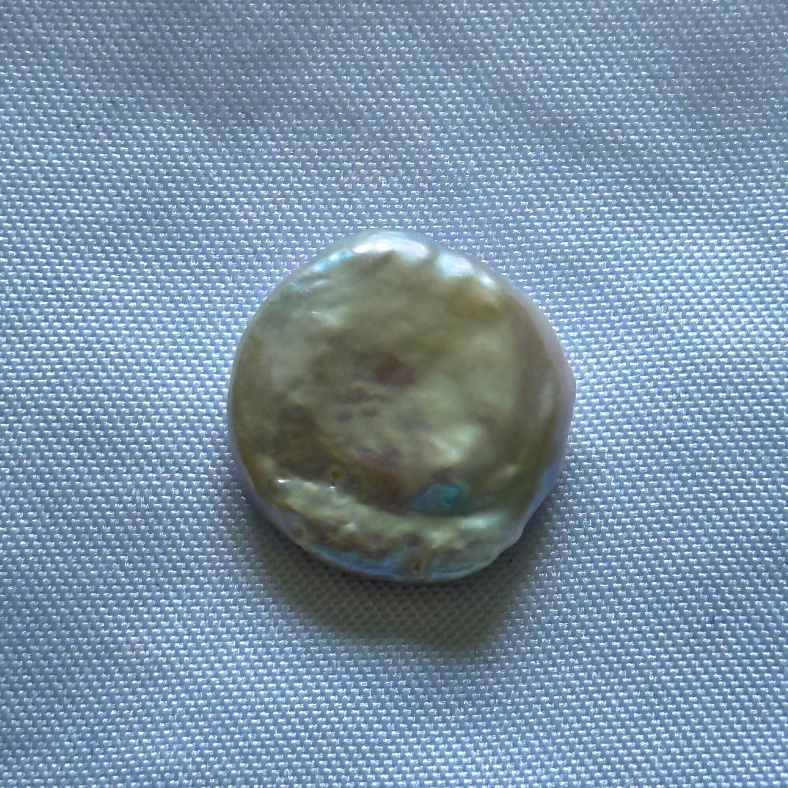 Circle Pearl Charm