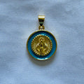 Gold Blue Charm
