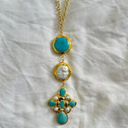 Azul Long Necklace