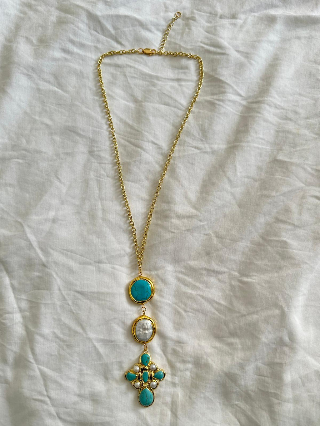 Azul Long Necklace