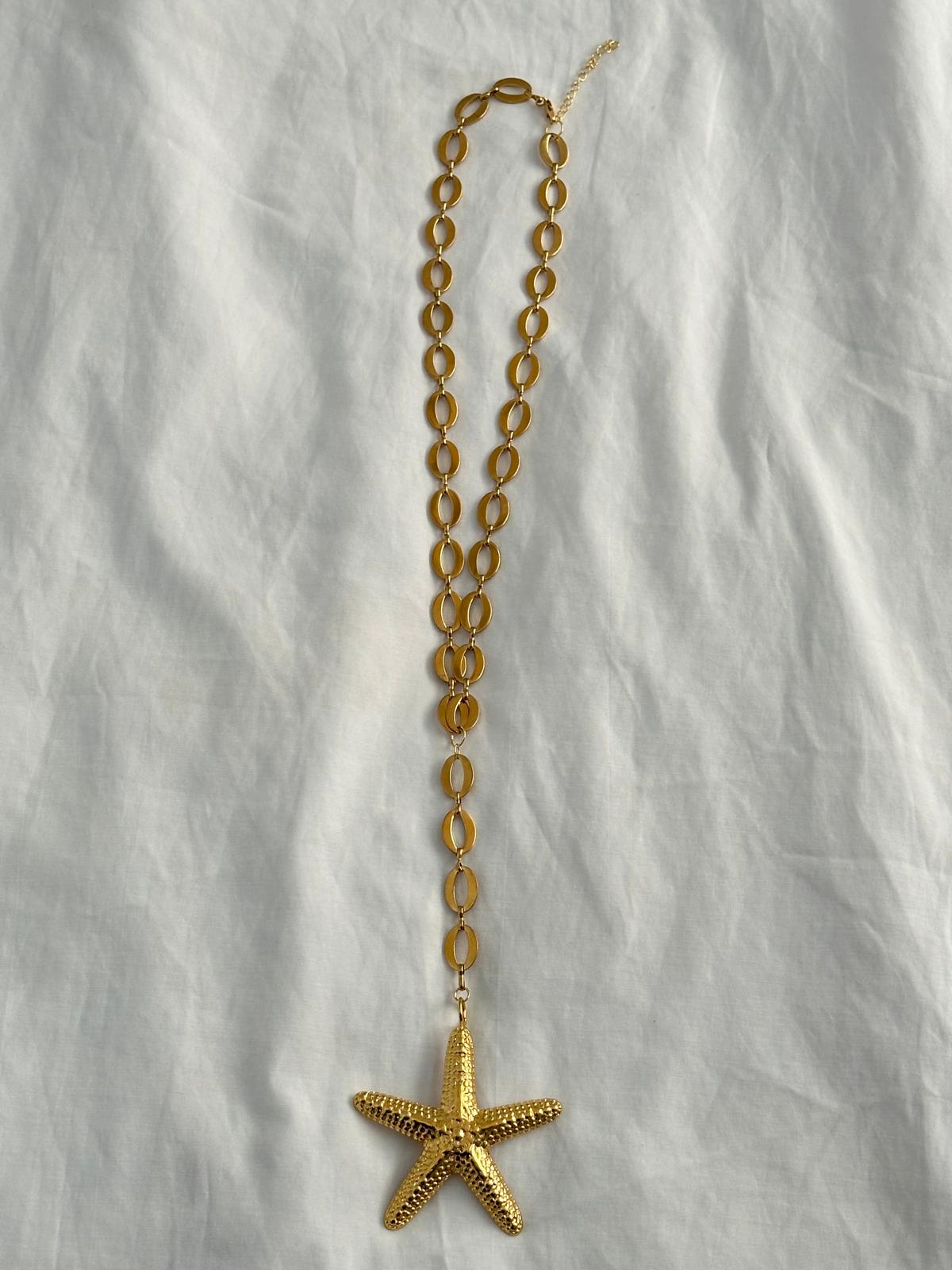 Starfish Long Necklace