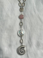 Ariel Long Necklace Silver