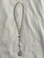 Ariel Long Necklace Silver