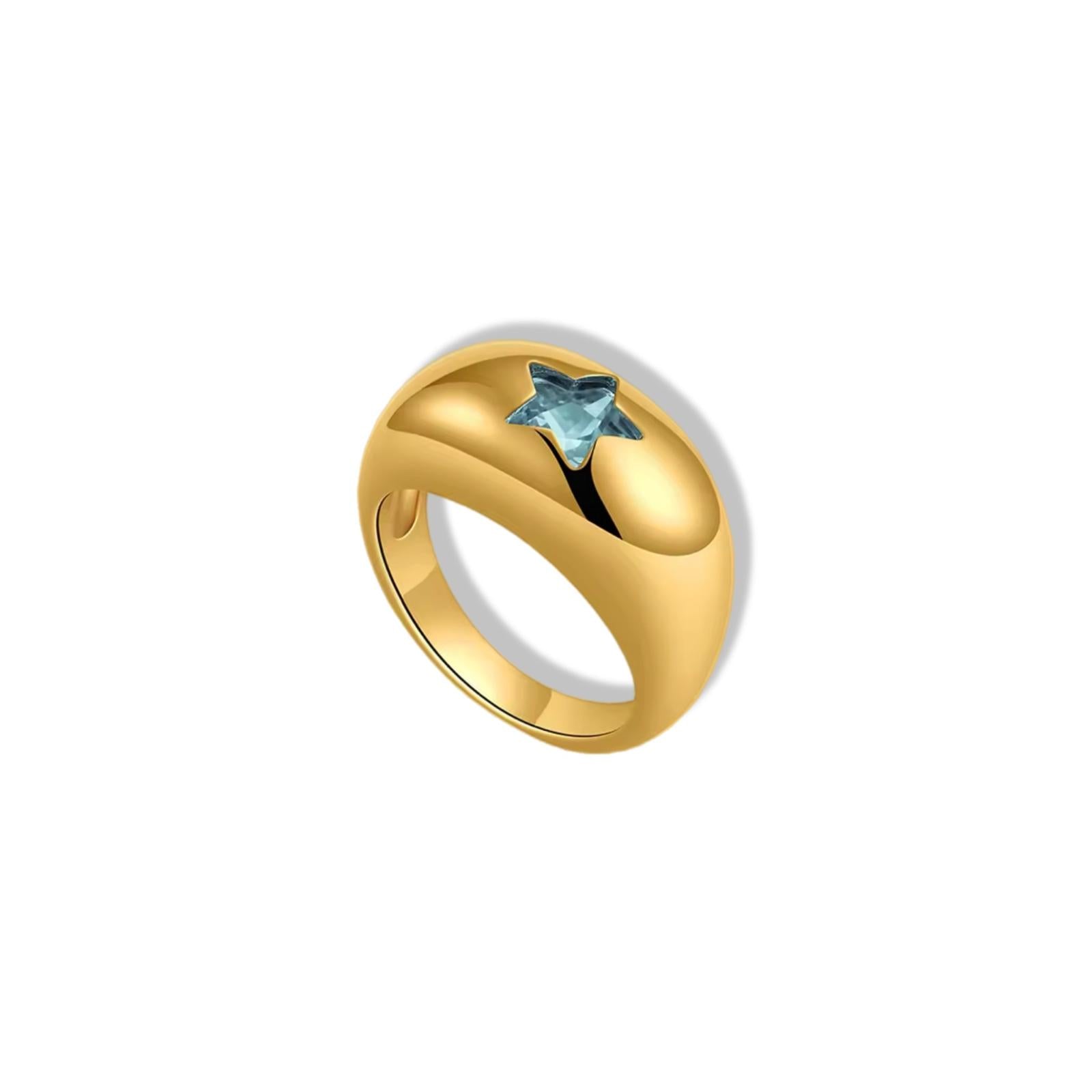 Star Ring Blue