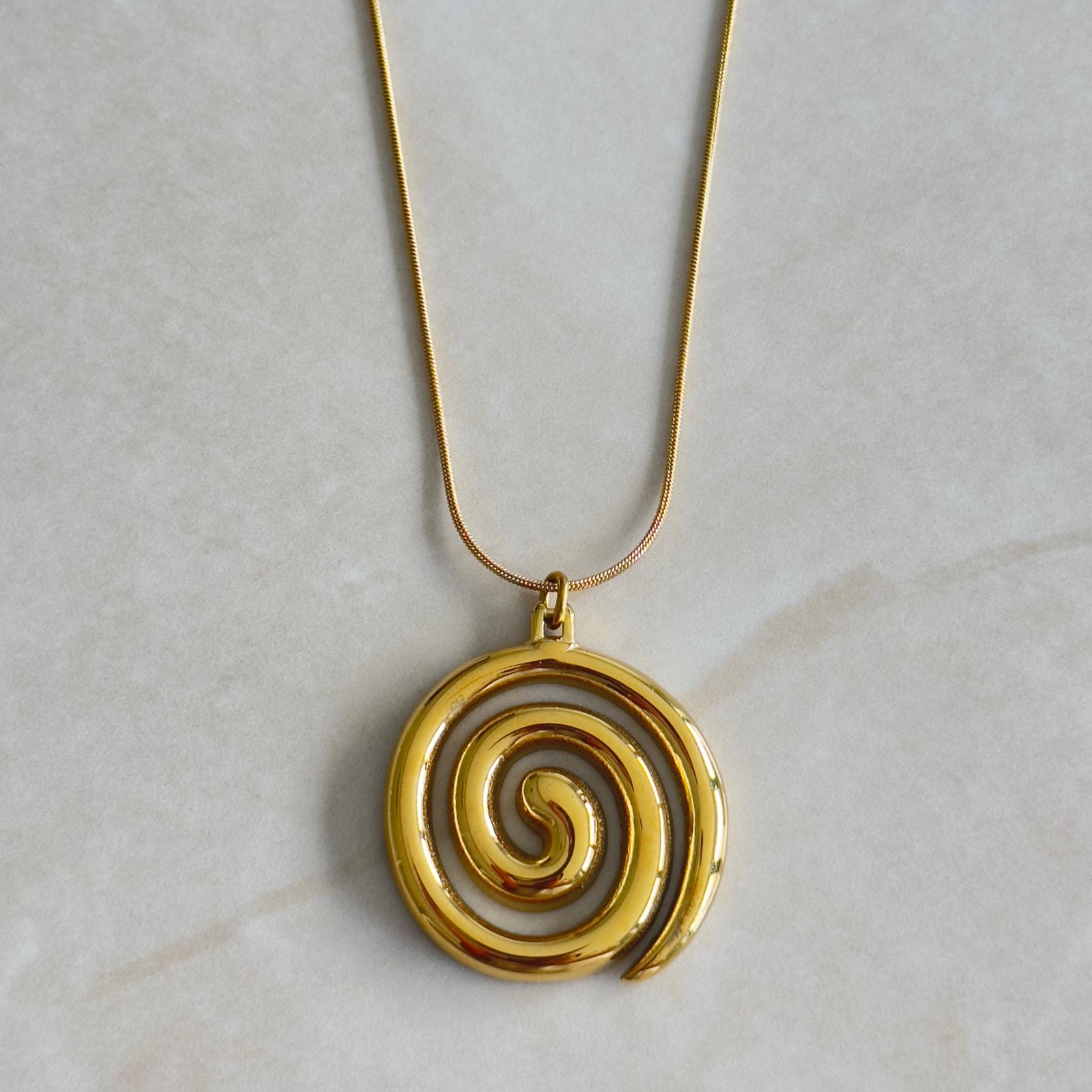 Swirl Necklace