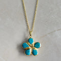 Azure Bloom Necklace
