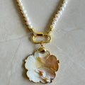 Oyster Blossom Necklace