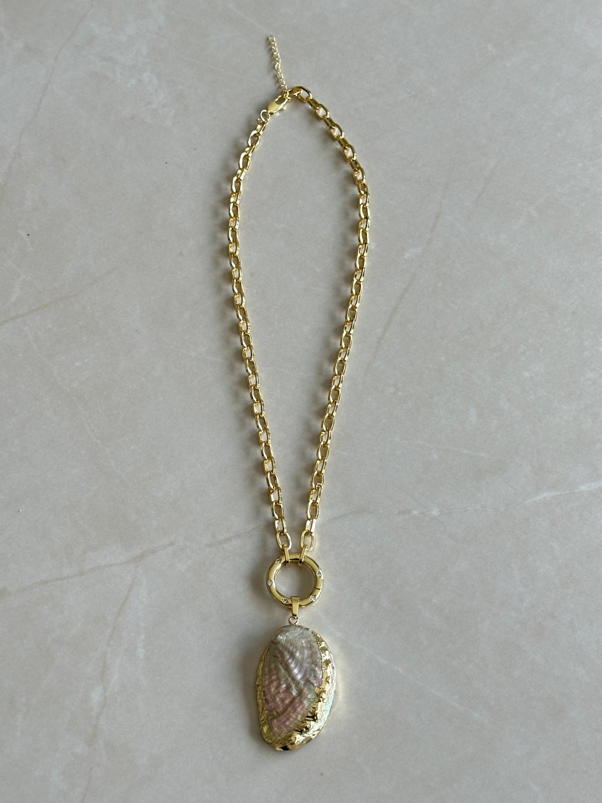 Shimmer Shell Necklace